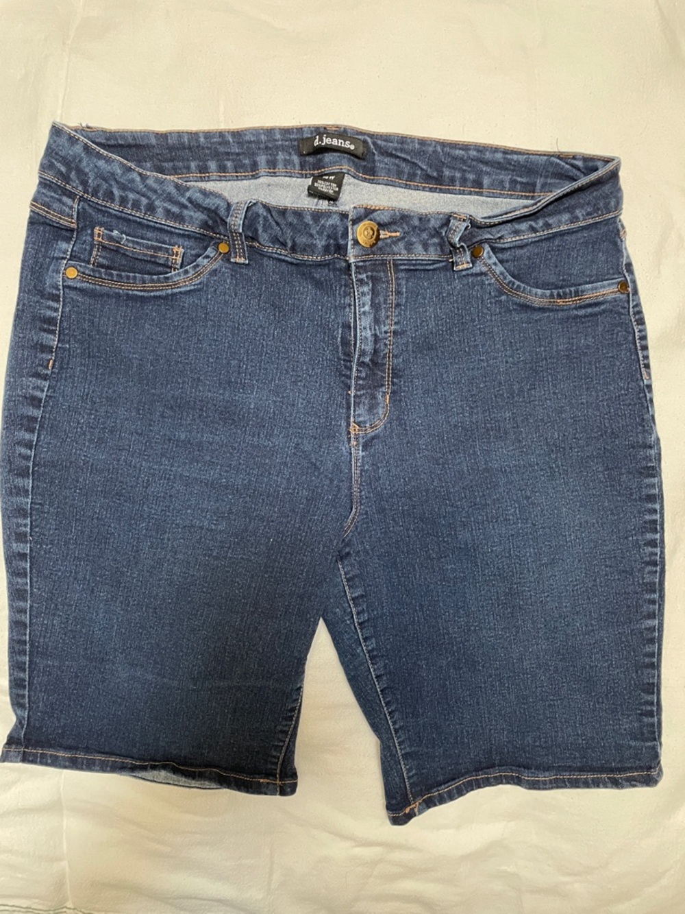 d. jeans Dark Blue Denim Ankle-Length Jeans